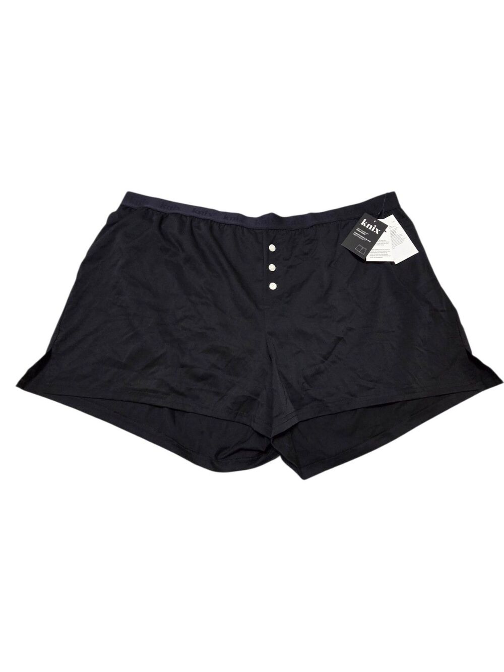 NWT Knix Super Leakproof Dream Boxer 3XL Black Period Underwear Absorbent C8.1